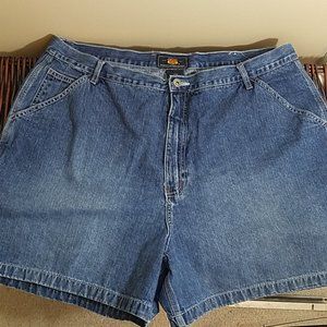 Plus Size Denim Shorts by Route 66 Size 24W
